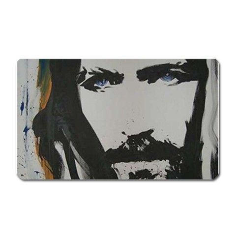 Painting of Face of Jesus Large Fridge Magnet  