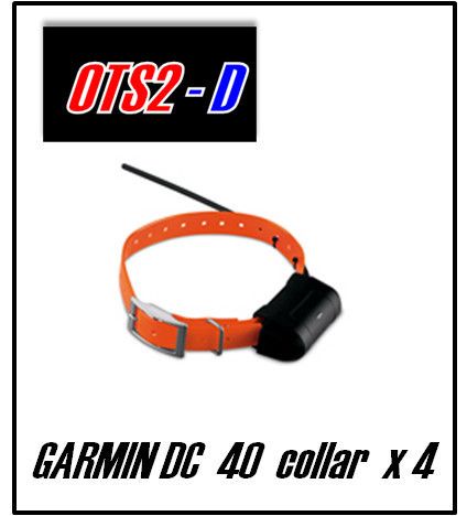 New Garmin Astro DC 40 GPS Dog Tracking Collar DC40 x 4  