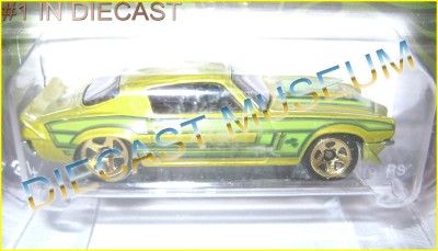1970 70 CHEVY CHEVROLET CAMARO RS CLOVER CARS HOT WHEELS HW DIECAST 