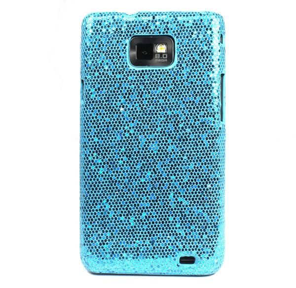 1PC Bling Glitter Hard Back Cover Case For SAMSUNG GALAXY S II S2 