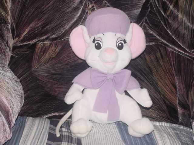 11 Bianca Mouse Plush Toy From Disney The Rescuers  