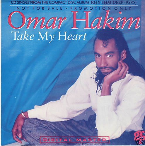 Omar Hakim ~ Take My Heart CD Rare Jazz Promo~~  