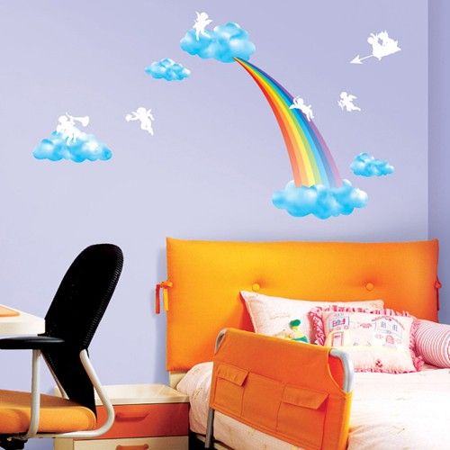   KID Adhesive Removable Home Wall Decor Accents Stickers Decals  