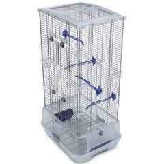VISION II MODEL S02 SMALL BIRD CAGE W/ FOOD&H2O DISHES  