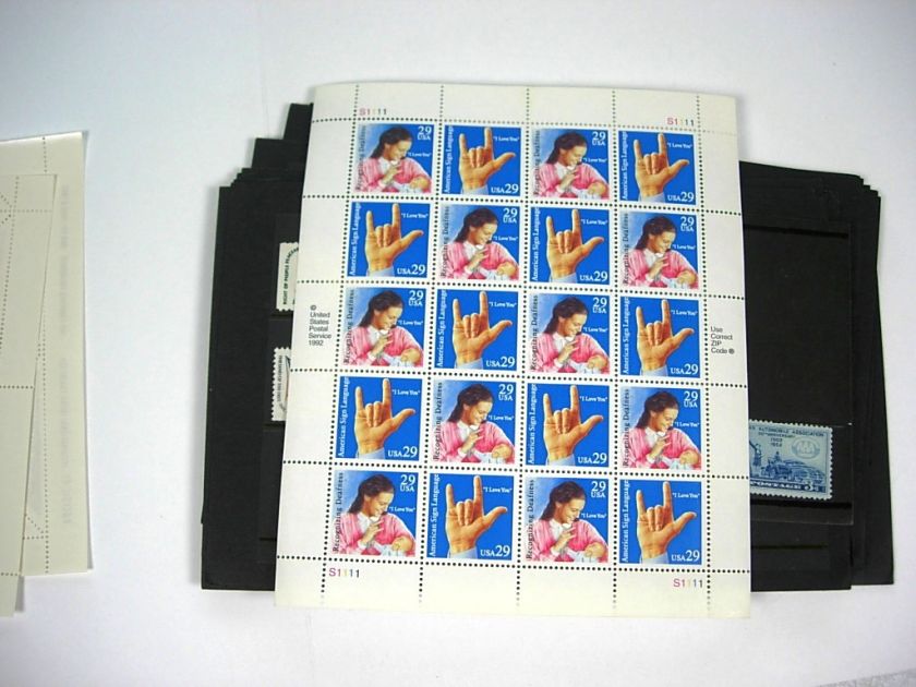   , MINT NH Stamps in stockcards & loose(3 sheets)  