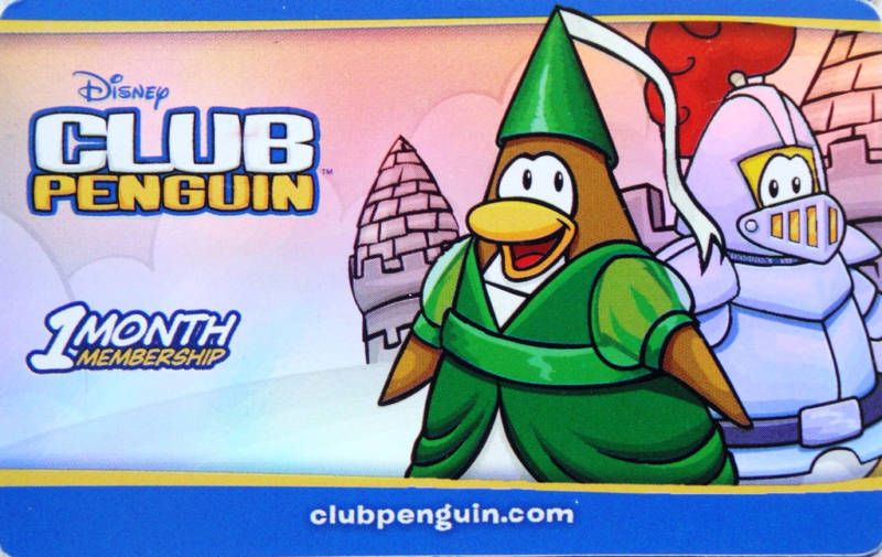 CLUB PENGUIN Card COLLECTIBLE NO VALUE  