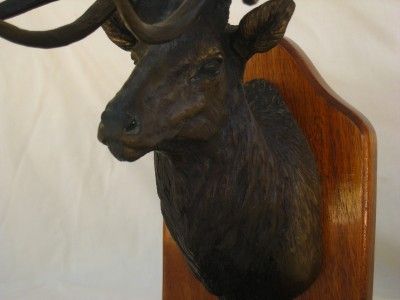 Boone Crockett #2 Rocky Mountain Elk Foundation James Stafford Bronze 
