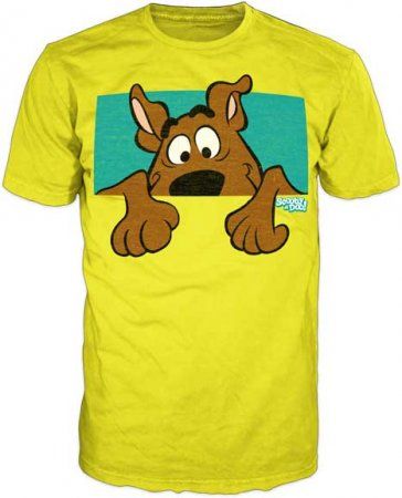 Scooby Doo Peek Youth T Shirt Classic Cartoons Official  