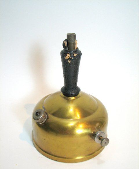 Vintage Dual Fuel Gas Coleman Lamp Fount  