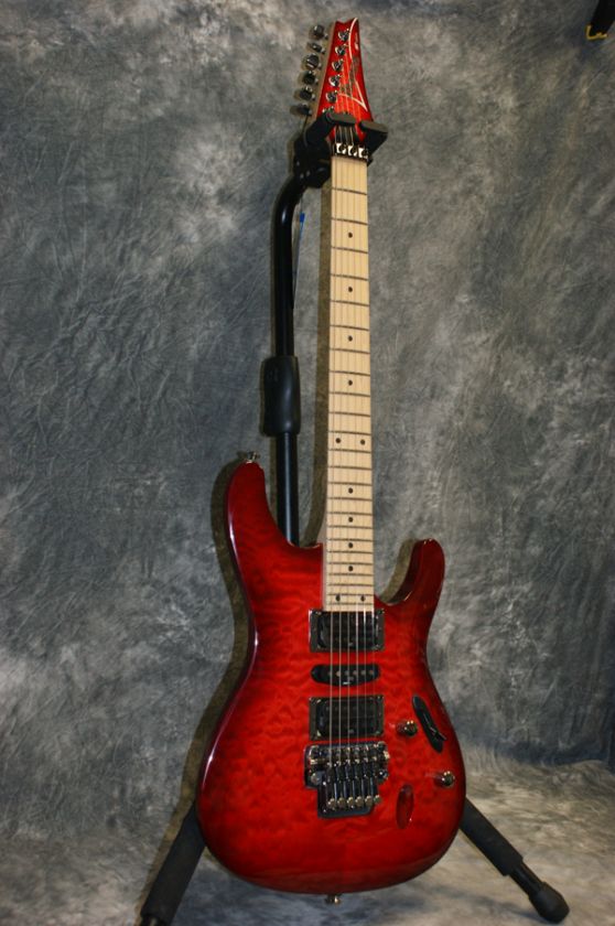 Ibanez S570MQM Trans Red Burst  